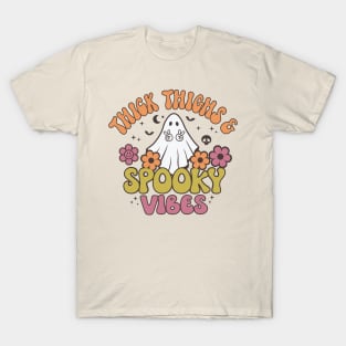 Thick Thighs & Spooky Vibes T-Shirt